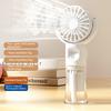 Handheld Spray Fan USB Rechargeable Adjustable Summer Personal Water Mist Fan Portable Travel Outdoor Pocket Mini Cooling Fan