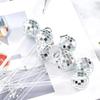 12pcs Reusable Discos Balls Glitter Drink Stirrers Swizzle Stick Coffee Beverage Stirrer for Mixing Cocktails Whiskey