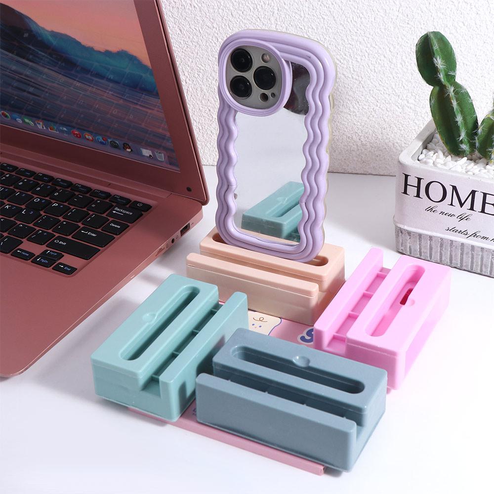 Plastic Cell Phone Stand Vertical Phone Stand Sound Amplifier Mobile Phone Accessories