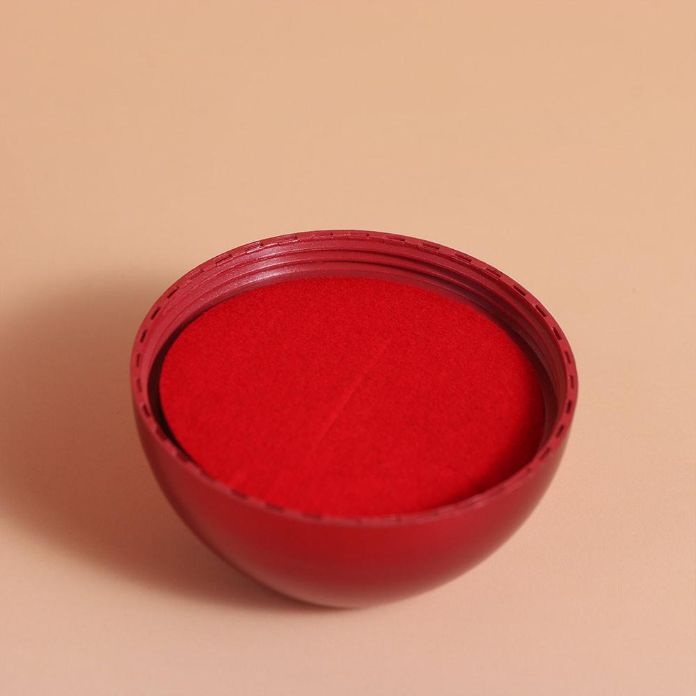 Velvet Jewelry Storage Box Red Wedding Ring Storage Box Simulation Rose Ring Box Valentine's Day