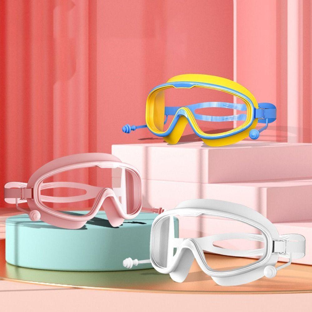 Wide View Swim Glasses Anti Fog Diving Eyewear Diving Swimming Goggles  Swimming Pool