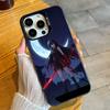 Красный Глаз А-Акаме Из AGK Чехол Для Телефона Для iPhone 16 17 15 14 12 13 Pro Max Черный Конфетный Матовый Ударопрочный Чехол