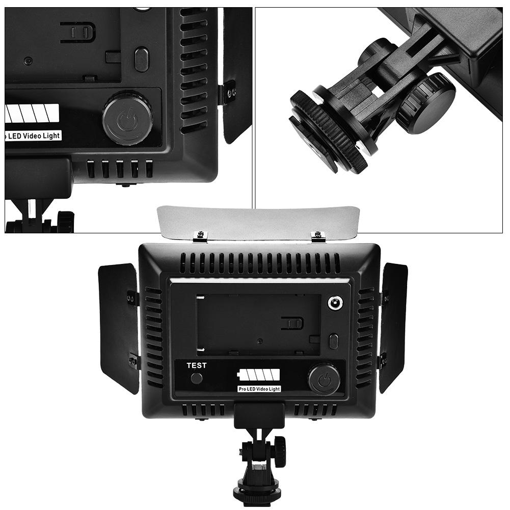 W160 Видеосъемка Ламповая панель 6000K LED для DSLR камеры DV Camcorder