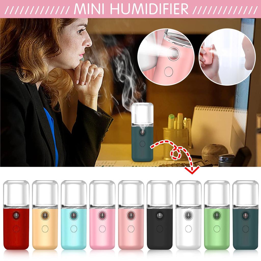 Портативный увлажняющий распылитель для лица USB Nano Mist отпариватель для лица увлажняющий увлажнитель для ухода за кожей лица красота корейская косметика