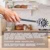 1 шт. Ложка Многофункциональная Ложка для пасты Сита для продуктов Нержавеющая сталь Сервировщик спагетти Дуршлаг для пасты Половник Инструмент-сито для лапши