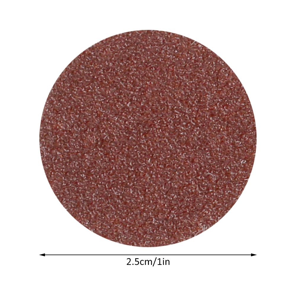 142 шт. Набор дисков для шлифовки и полировки 1 дюйм, зернистость 100-3000, бумага с 1-дюймовой абразивной полировальной подушкой, пластина с хвостовиком для роторной машины