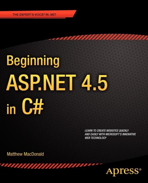Книга Beginning ASP.NET 4.5 In C#