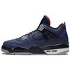 Air 4 Retro Winter Loyal Blue Мужские кроссовки Белый Habanero-Красный Черный CQ9597-401