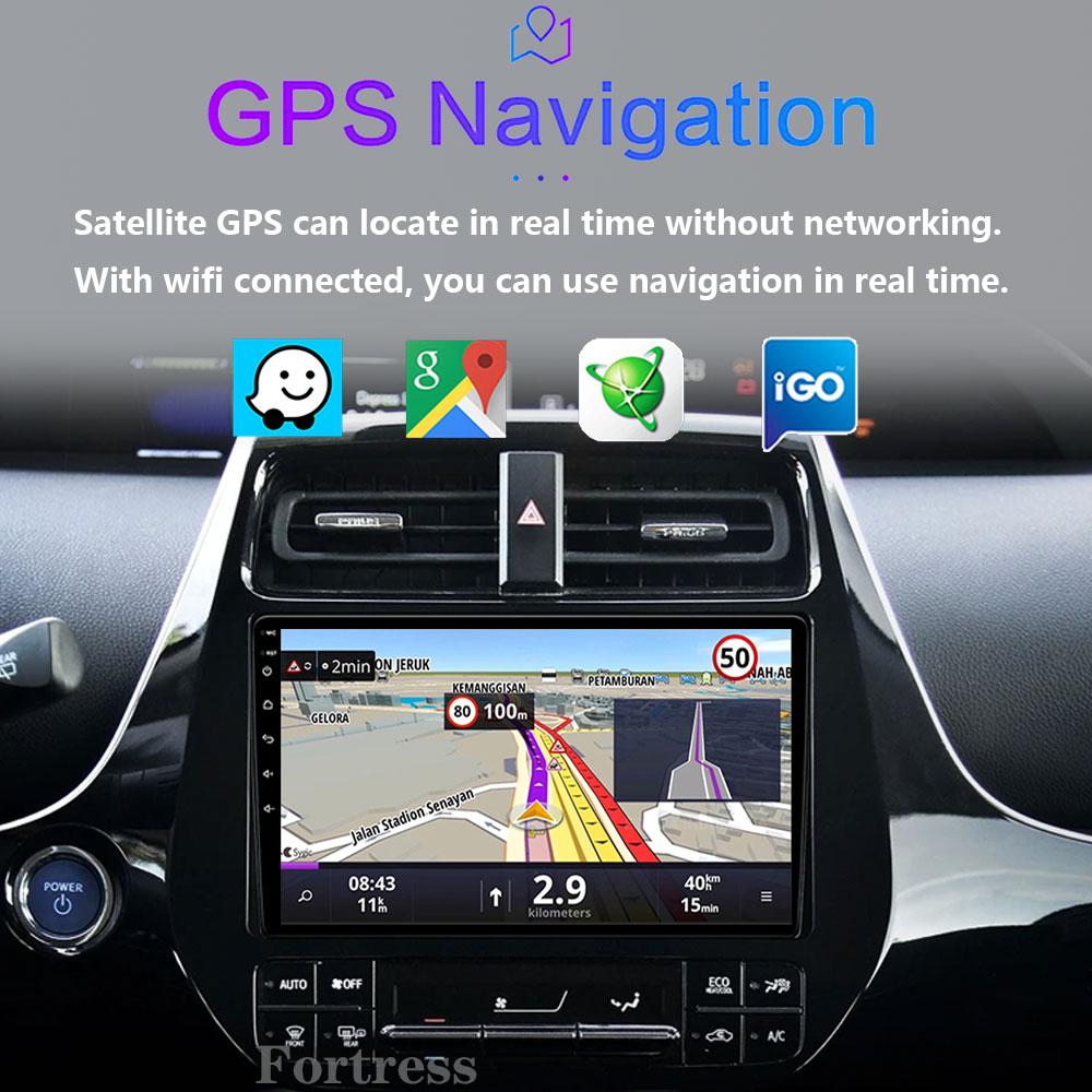 Ainavi Android 12 автомобильное радио для Toyota Prius XW50 2015-2020 стерео Carplay Auto GPS Navi Android мультимедийный проигрыватель без 2Din DVD