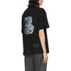 WE11DONE Pearl Necklace Teddy cotton T-shirt WD-TT9-20-117-U-BK