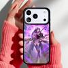 Чехол для телефона Genshin Impact Райдэн Сигун Баал для iPhone 17 16 15 14 13 Pro Max Задняя крышка для 12 11 Pro Coque