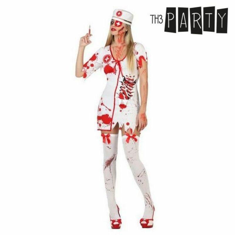 Th3 Party-Adult Costume Th3 Party White Assassin (3 Pieces) XS/S
