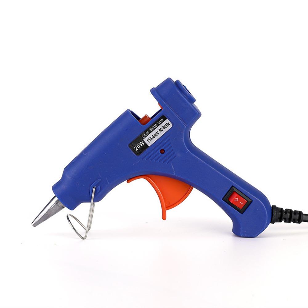 20 Вт Мини-клеевой пистолет для горячего расплава Бытовой Промышленный Пистолеты Температура Нагрева Термоэлектрический Инструмент для Ремонта Используйте 7 мм Клеевые Стержни