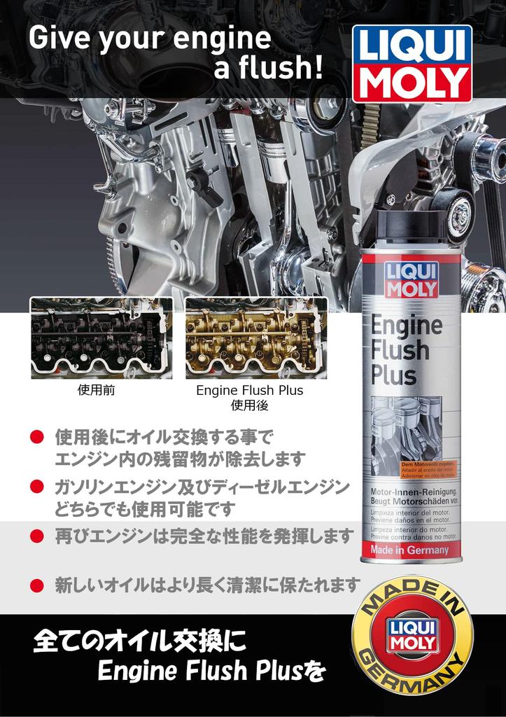 LIQUI MOLY Промывка масляной системы двигателя Engine Flush Plus 300мл 20871 Liqui Moly