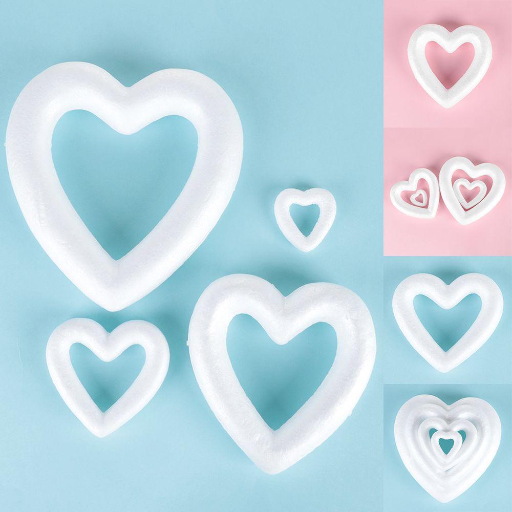 Favors Wedding Decor Hollow Heart Foam Mould White Craft Balls Party Decoration Valentine's Day