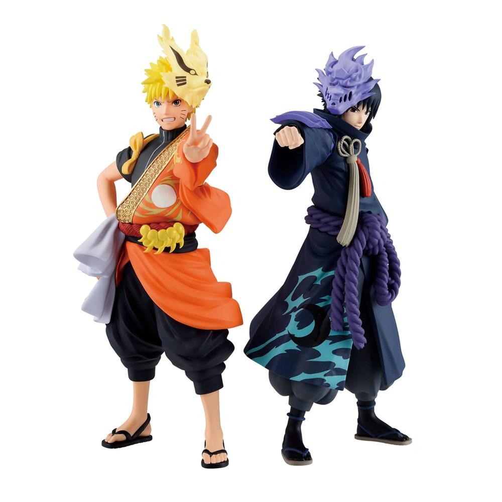 BANPRESTO Наруто Узумаки Наруто Фигурка ТВ Аниме 20-я годовщина Костюм