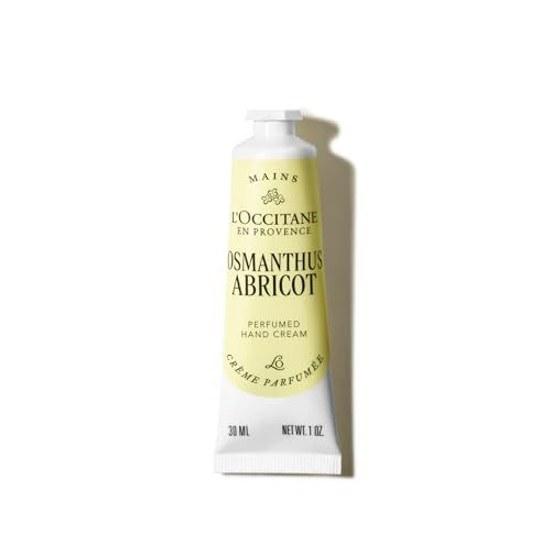 LOCCITANE Ароматизированный крем для рук с ароматом османтуса и абрикоса 30 мл Увлажняющий