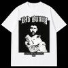 Bad Bunny 2026 Tour TShirt  Summer New Fashion Shortsleeved Top Y2K Ins Cotton Pop Music Streetwear Casual Tee Shirt