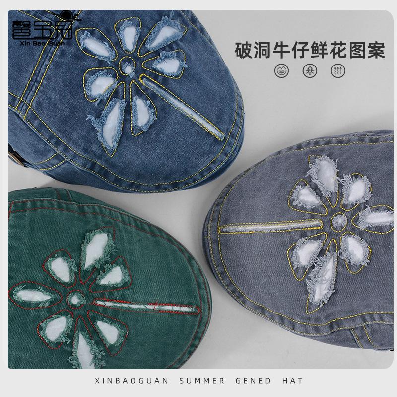 Британская ретро ковбойская кепка с козырьком, универсальная модная кепка для показа лица, детская весенне-летняя литературная и художественная беретка художника