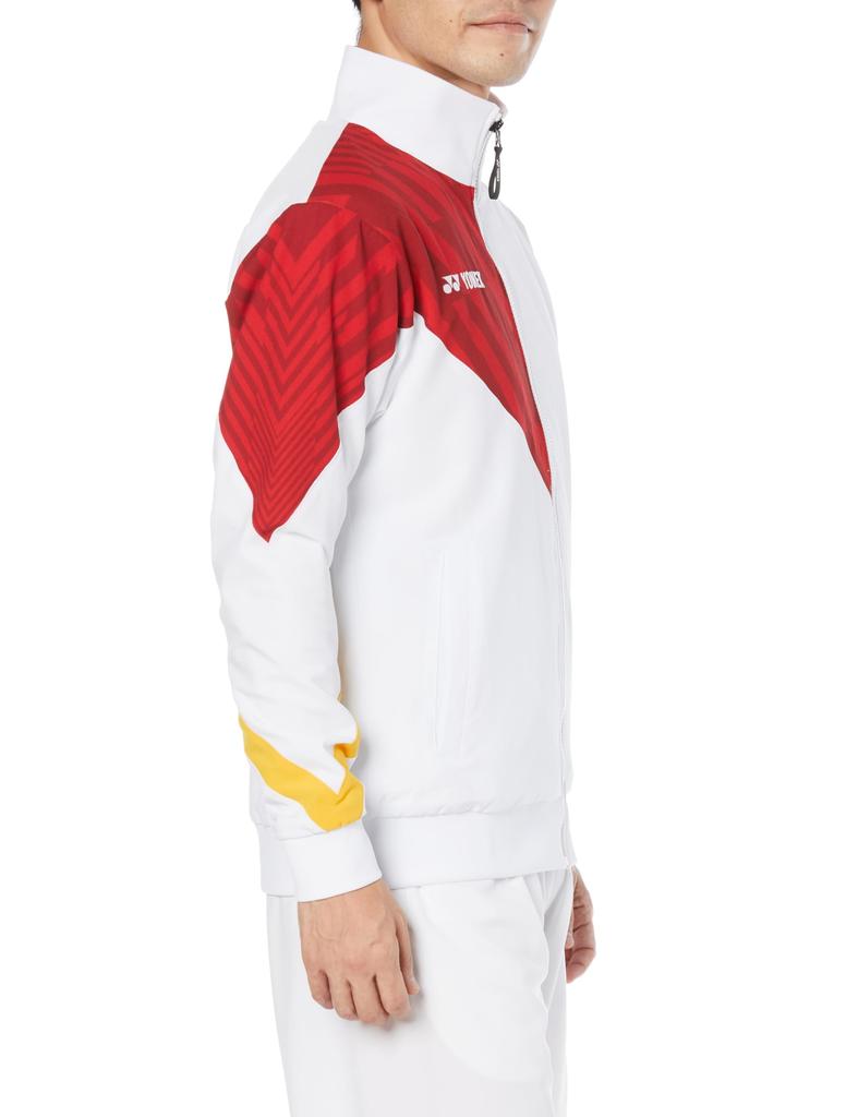 Рубашка с подкладкой для согрева от ветра Белая M [Yonex] Куртка, (Подходящий стиль), (011),