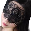 Explosive sexy lingerie lace mask hollow eye mask strap black and white accessories veil