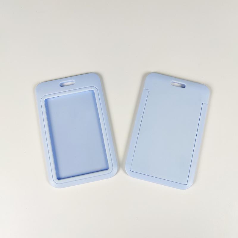 Student Campus ID and Access Card Holder for Bus, Meal, Room Cards - Hard Shell, Custom Printing Available.