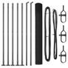 Welded Wire Fence with Concrete Foundation 10 x 1.4 m (W x H)
