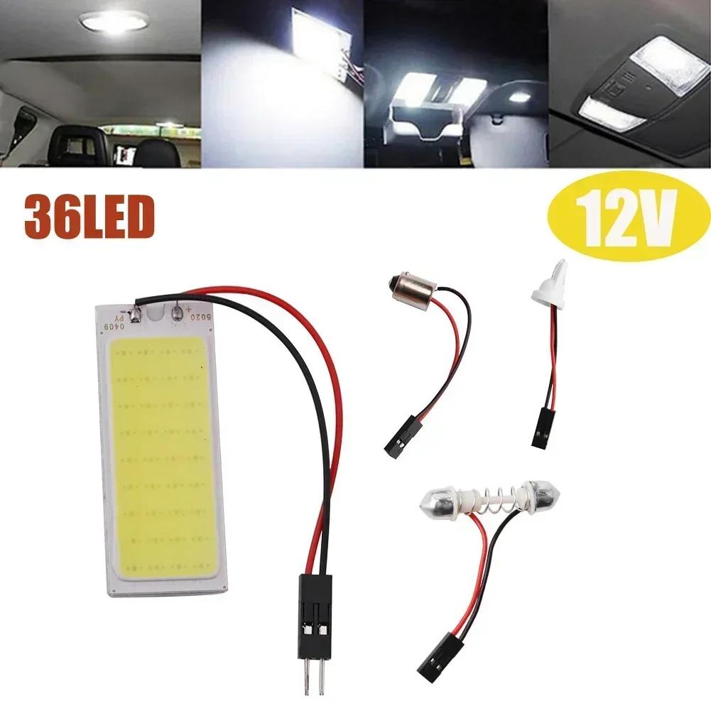 Energy Efficient and Ultra Bright COB LED Light Panel for Car Interior Ceiling with 16/24/36/48LED in 6000K White Light