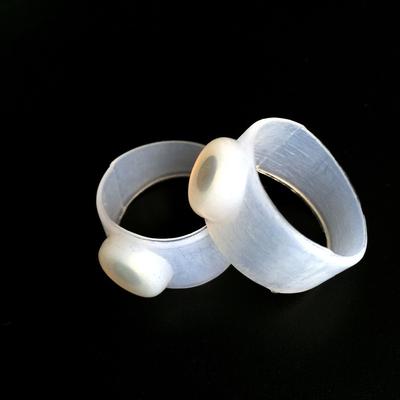 Магнитное кольцо на пальце ноги, силиконовая наклейка для массажа ног