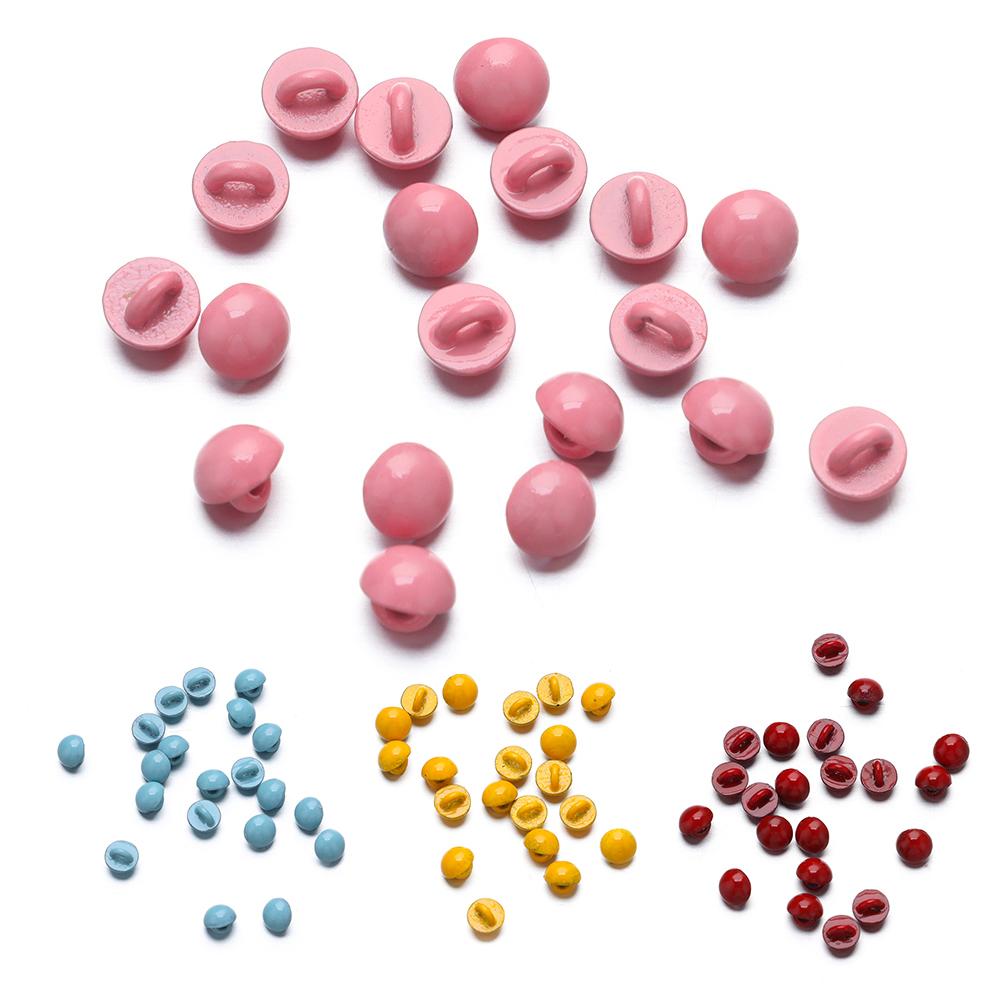 Швейные принадлежности Мини-кукольные пуговицы-грибы Ультра-маленькая пряжка 1/6 Кукольная одежда Пряжки для ремней