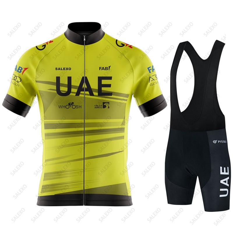 Mens Cycling Jersey Set With Bib Shorts Breathable Quick-Dry Performance Wear Road Mountain Bike Riding