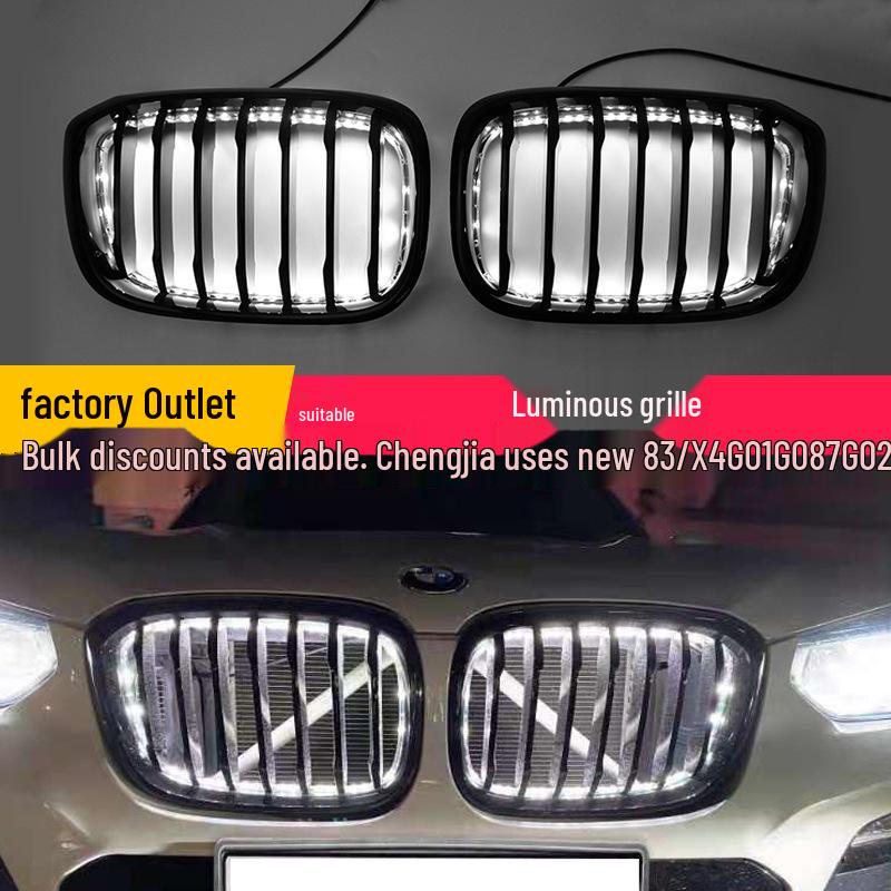 Compatible Grilles for Retrofitting: Illuminate new X3/X4 G01/G08/G02 and X3 G01/G08 Models.