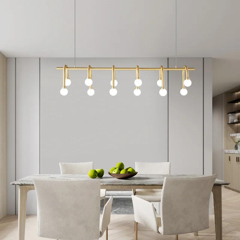 Итальянский дизайн G9 LED Домашний декор Золотой хром Люстра Освещение Люстра Подвесные светильники Подвесной светильник Lampen Для гостиной