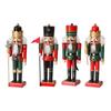 Christmas Decorative Nutcracker Figurine Crafts for Shelves Home Xmas Gift