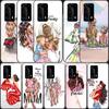 Family Mom Baby Dad Soft Clear Phone Case For Huawei P30 Lite P10 P20 P40 P50 Pro Mate 40 Pro 30 20 10 Lite Cover Silicone
