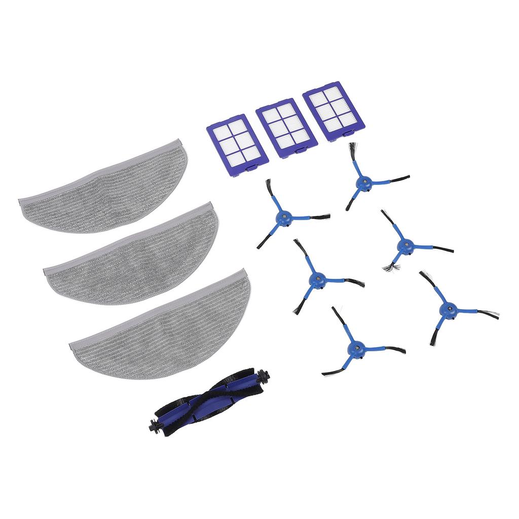 Запасные части для робота-пылесоса RoboVac X8: фильтр, салфетка для швабры, основная щетка, боковая щетка, аксессуары