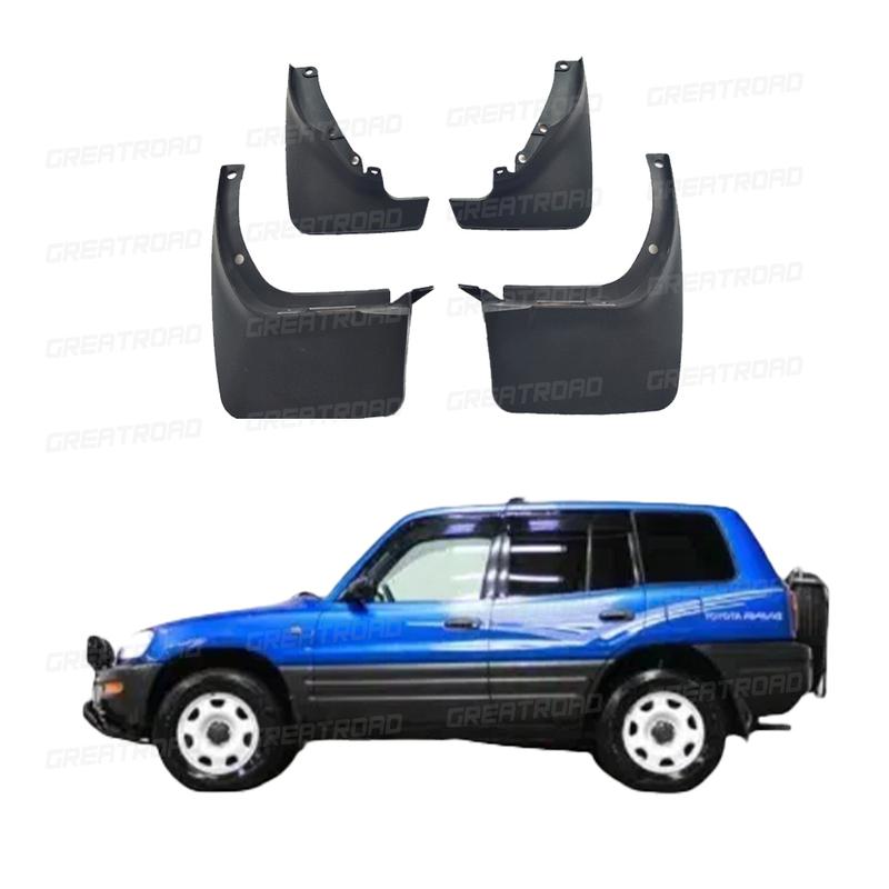Для Toyota RAV4 1995-2000 1996 1997 1998 1999 Брызговики Грязезащитные щитки Защита от грязи и брызг автомобильный Аксессуар