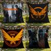 Чехол для подушки Tom GameClancy's The D-Division 2, двойного назначения для дома и автомобиля: Двусторонняя конструкция для максимального комфорта