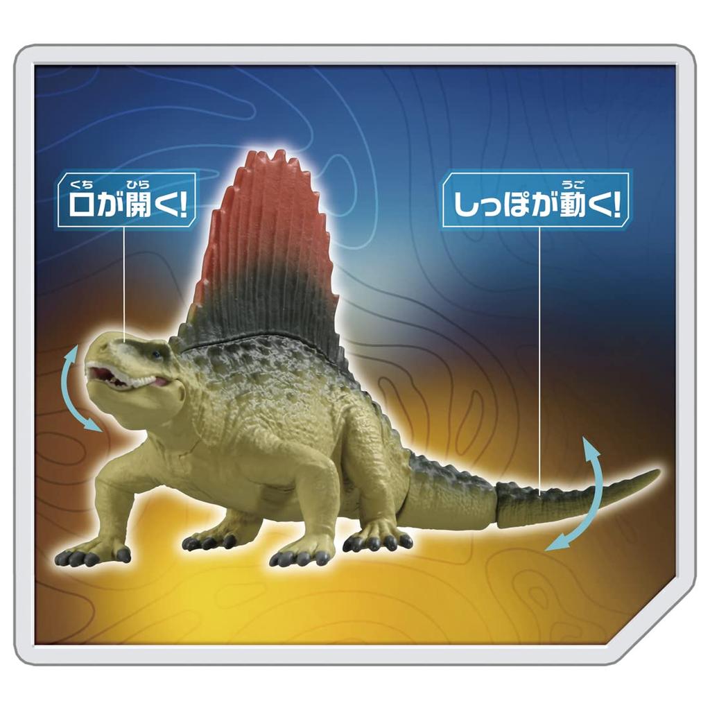 TAKARA TOMY Ania Jurassic World Dimetrodon Animal Dinosaur Toy for Ages 3 and Up