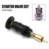 Motorcycles Carburetor Throttle Valves with Hand Start Switch Manual Choke Plunger Starter Repair Part for PWM38 018-201