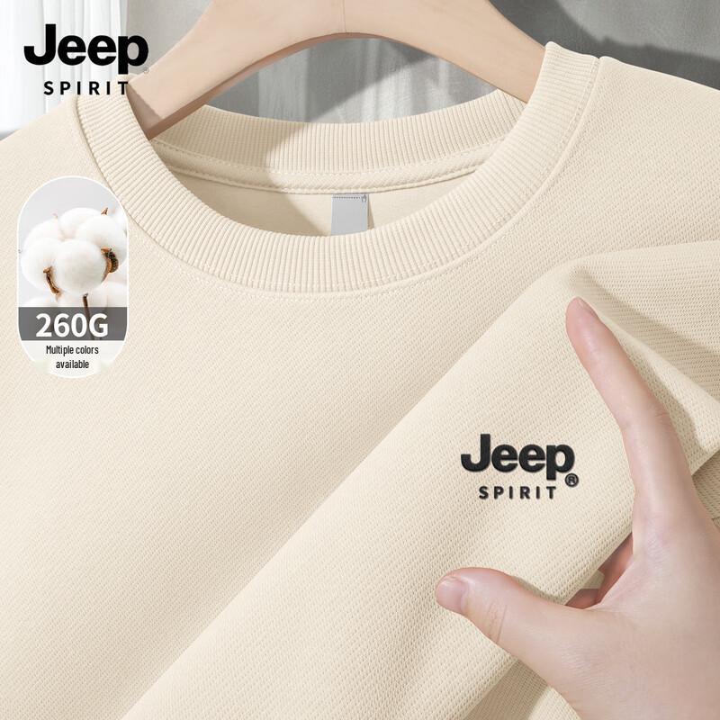 Мужской пуловер JEEP SPIRIT 2025 в американском уличном стиле