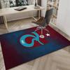 Turkish Football Club Emblem Area Rug Office rug, Chair Rug, Decor Carpet Livingroom bedroom Mat, Large Size Fan gifts Christmas gifts