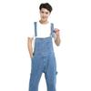 Men's Denim Overalls Large Size Strap Straight Pants Light Blue Jeans Men's Denim Shorts More Sizes 48 50