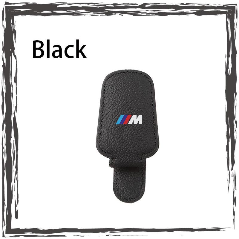 BXE1 2026 Car Sticker Car Supplies Magnetic Leather Sunglasses Clip-on Car Sun Visor For BMW M E34 E36 E60 E90 E46 E39 E70 F10 F20 F3