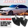 Для BMW 1 серии E81 E82 E87 E88 2003-2013 Автомобильный стайлинг 5/6-ступенчатая ручка переключения передач из ПУ-кожи с чехлом