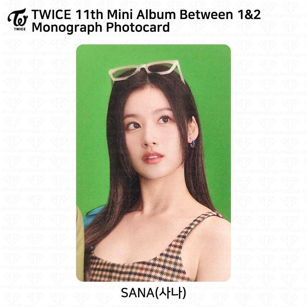 Twice 11-й мини-альбом между 1 и 2 MONOGRAPH Фотокарточка KPOP K-POP