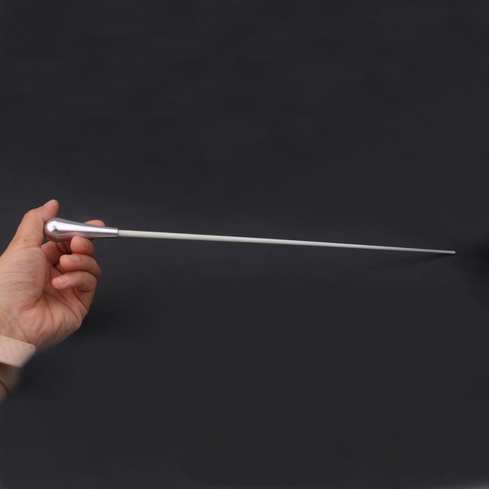Lightweight Band Conducting Baton Metal Handle Band Conductor Stick Stages Theaters