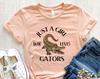 Alligator Shirt, Funny Alligator Tshirt, Alligator Gifts, Girls Alligator Tee, Gator Shirt, American Alligator, Alligator T-shirt, Reptile