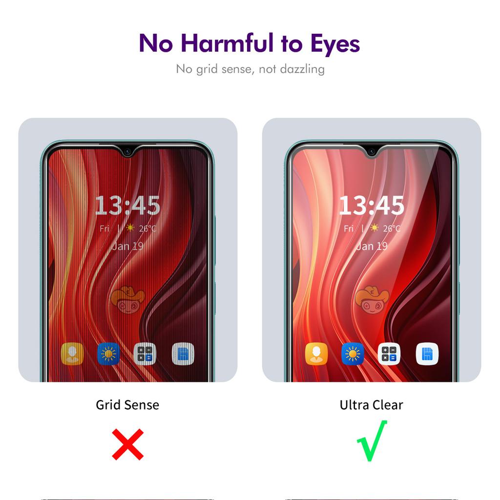 Для Samsung Galaxy A26 5G Защитная пленка от шпионажа ENKAY HAT PRINCE Закаленное стекло с шелкографией Защитная пленка для экрана с инструментом для установки