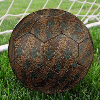 Vintage Ornamental Size 5 Football Machinestitched Indooroutdoor Universal Football Perfect Commemorative Gift For Soccer Lovers Perfect Birthday